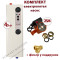Комплект Tenko Эконом 4,5 кВт 230/400 В с насосом 