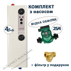 Комплект Tenko Эконом 4,5 кВт 230/400 В с насосом (медная обмотка)
