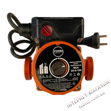 Циркуляционный насос Powercraft DCA 25-6-130 кабель + гайки Циркуляционный насос Powercraft DCA 25-6-130 кабель + гайки