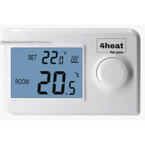 4HEAT HT-02-NP комнатный термостат проводной