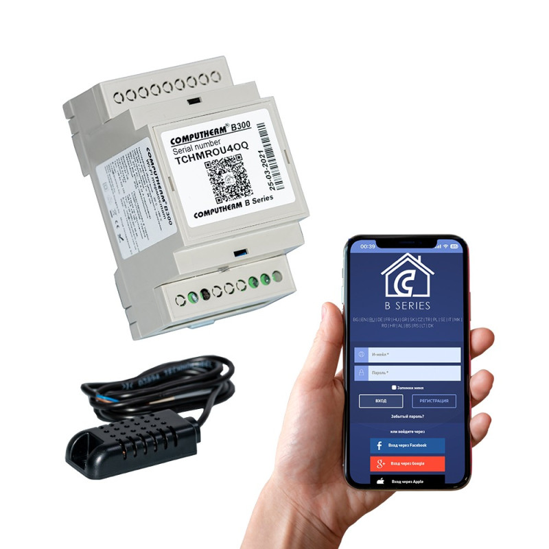 Computherm B300 Wi-Fi термостат з програматором дротовий